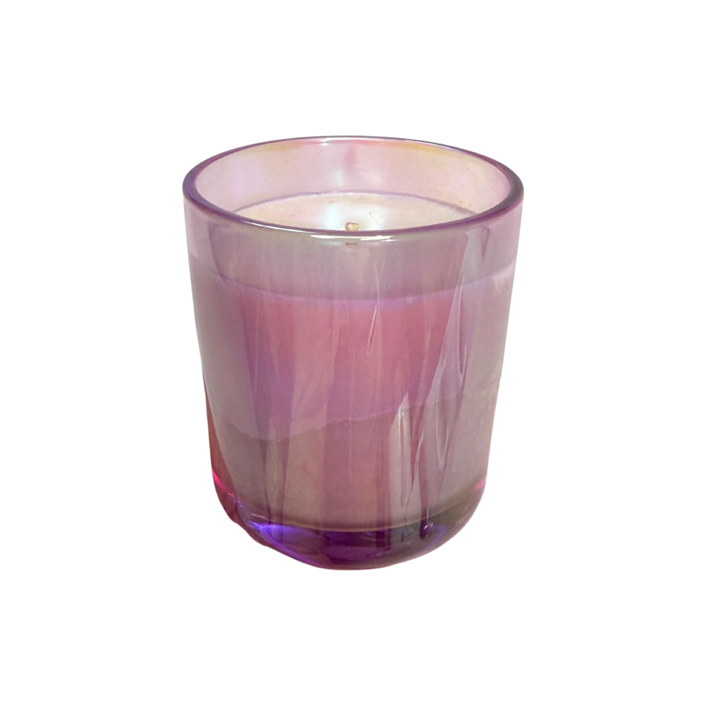 fairy dust 20cl pink iridescent candle