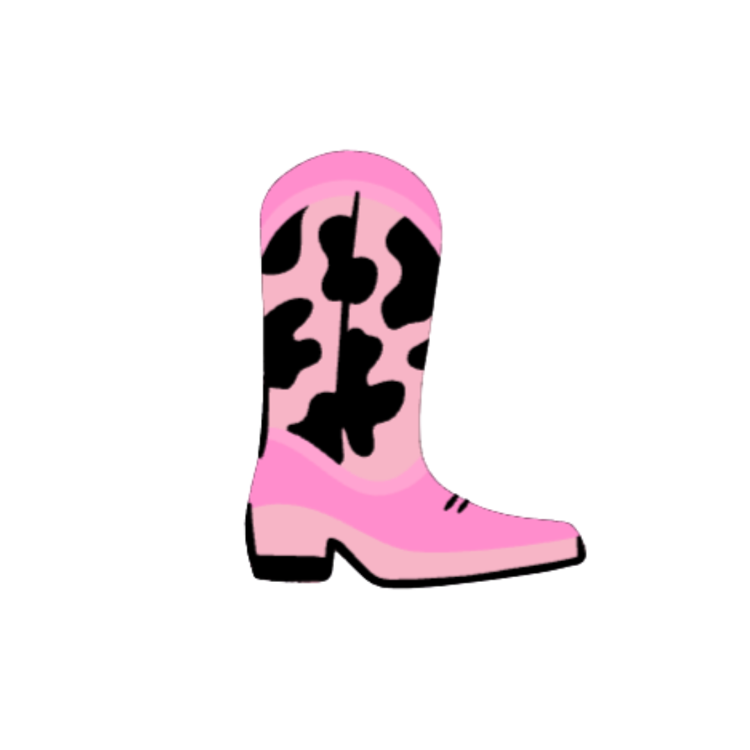 Cowboy Boot Sticker