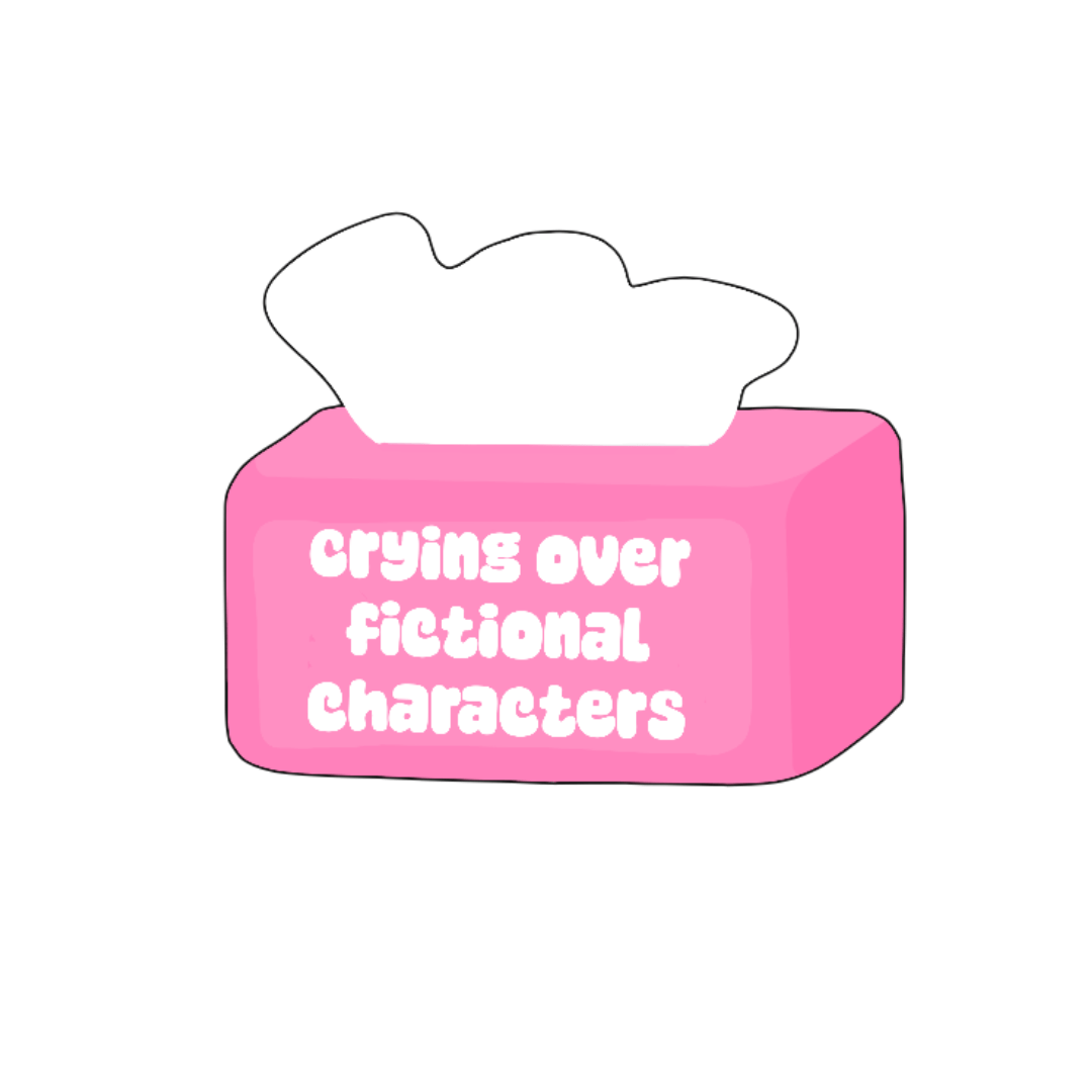 Crying over fictional characters Sticker - October Studio Designs
