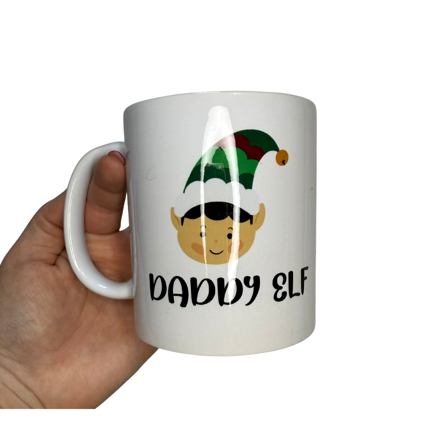 daddy elf mug