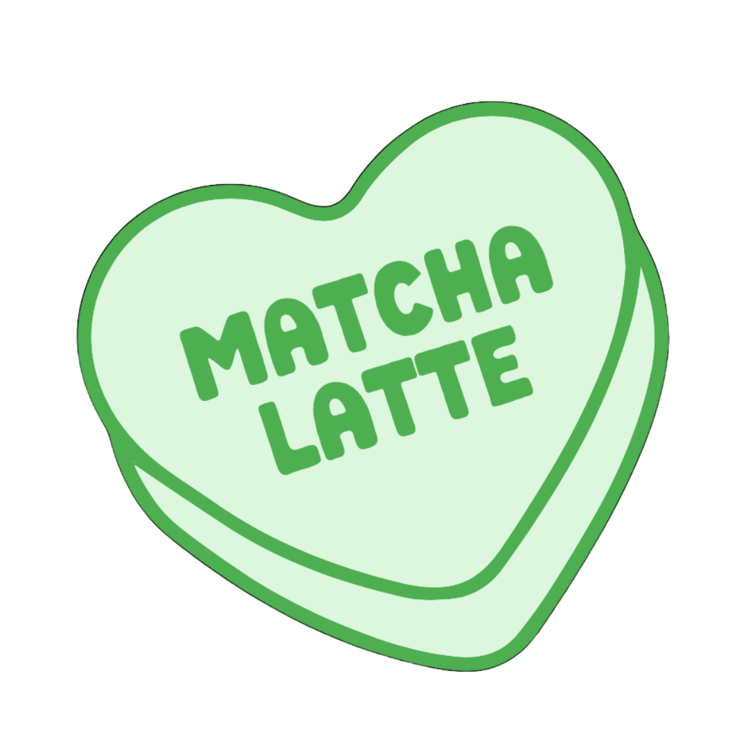 Matcha Latte Sticker