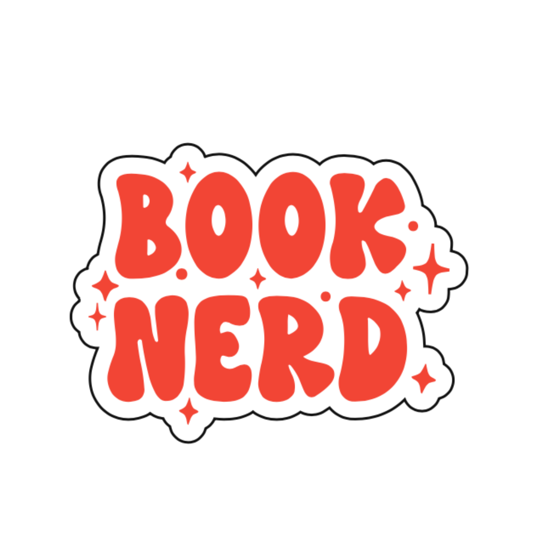 Book Nerd Sticker