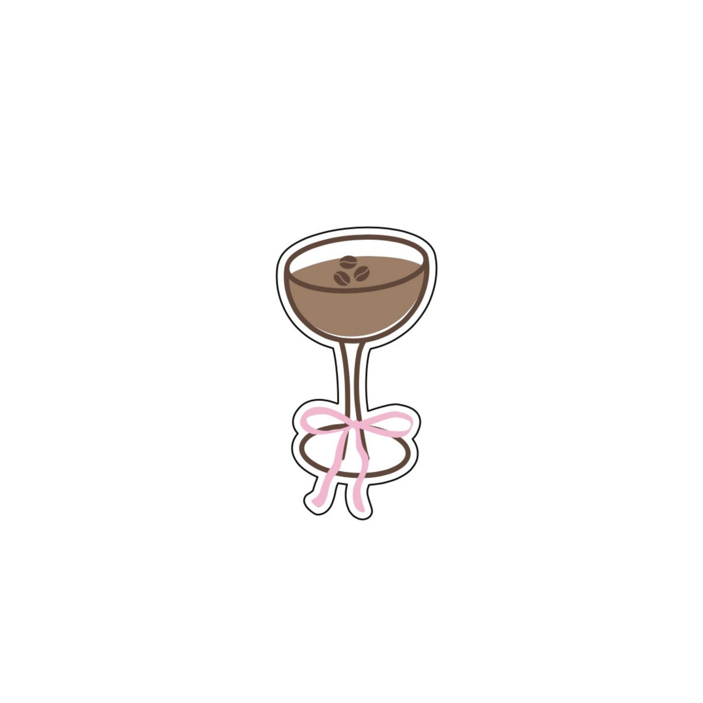 Espresso Martini Sticker - October Studio Designs