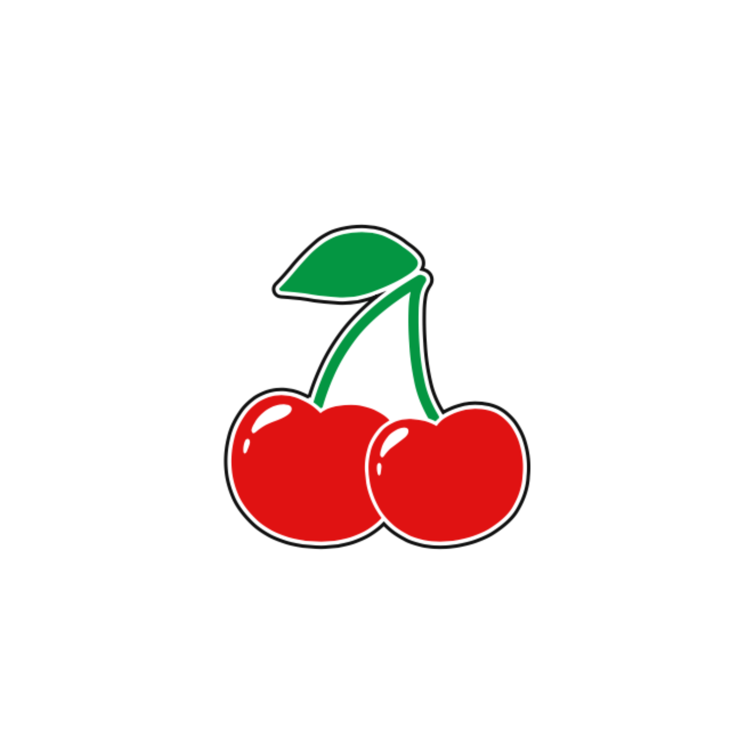 Cherries Sticker - October Studio Designs