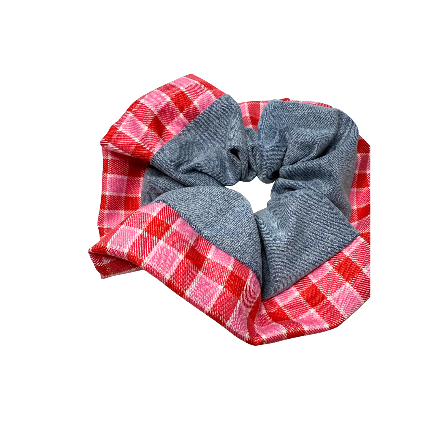 The Upcycled Denim Scrunchie