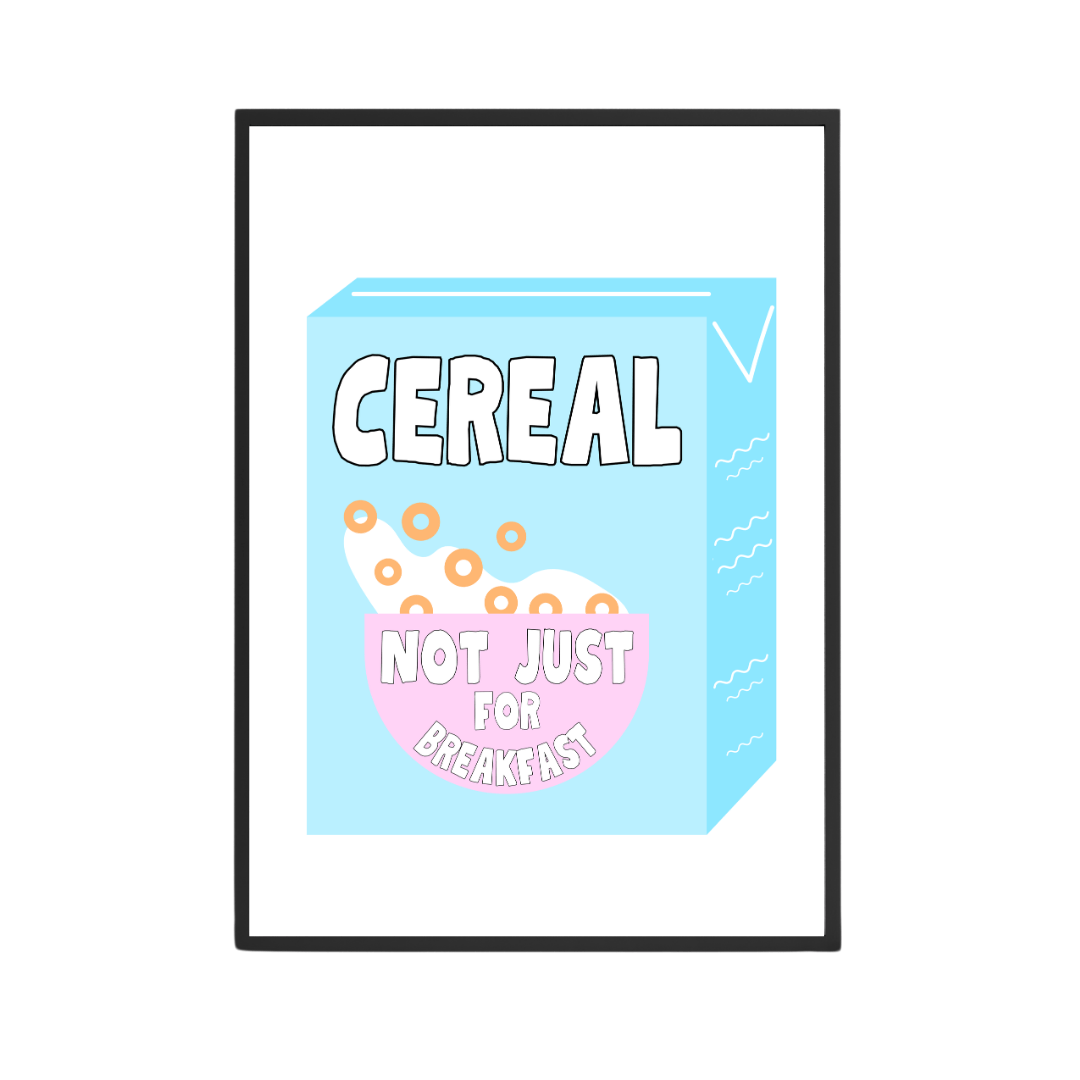 Cereal - Not Just For Breakfast - October Studio Designs