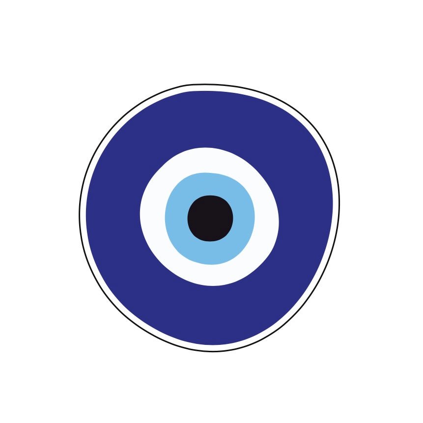Evil Eye Sticker - October Studio Designs