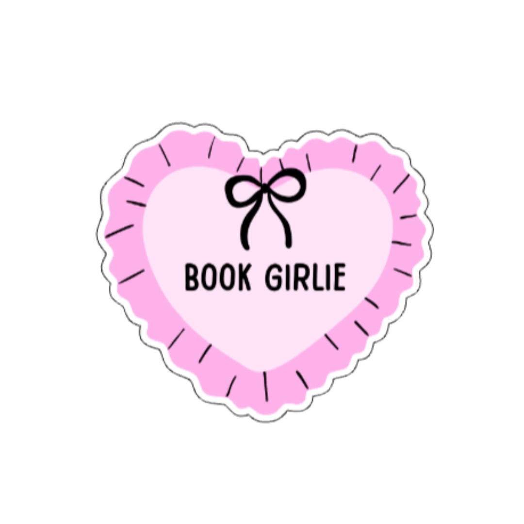 Book Girlie Pink Sticker
