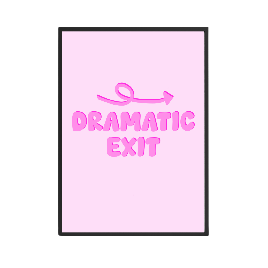 Dramatic Exit - October Studio Designs