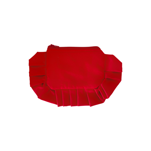 Red Frill Purse