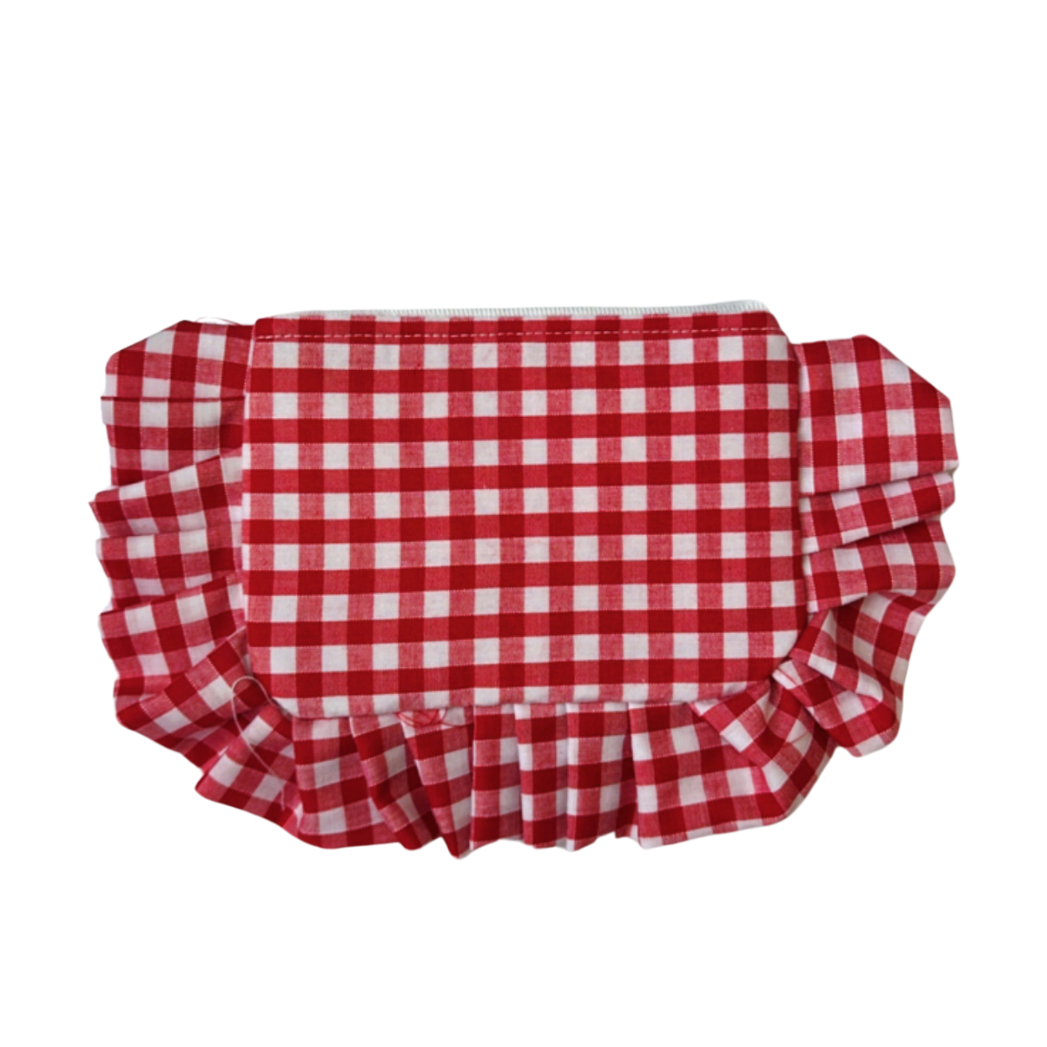 Red Gingham Purse