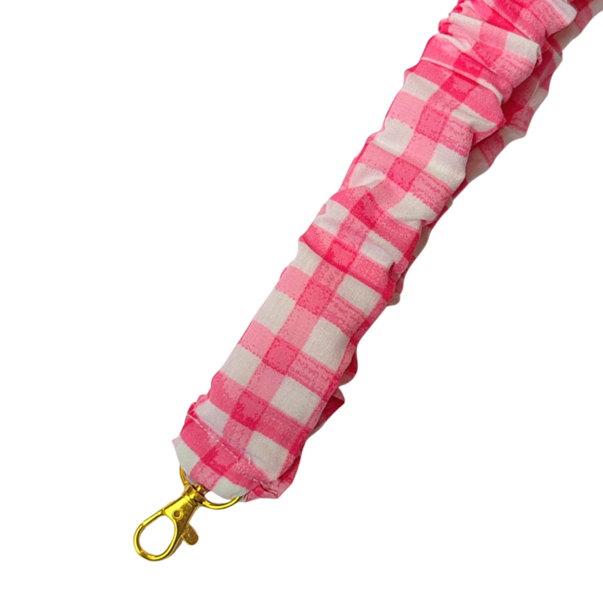 gingham scrunchie Lanyard