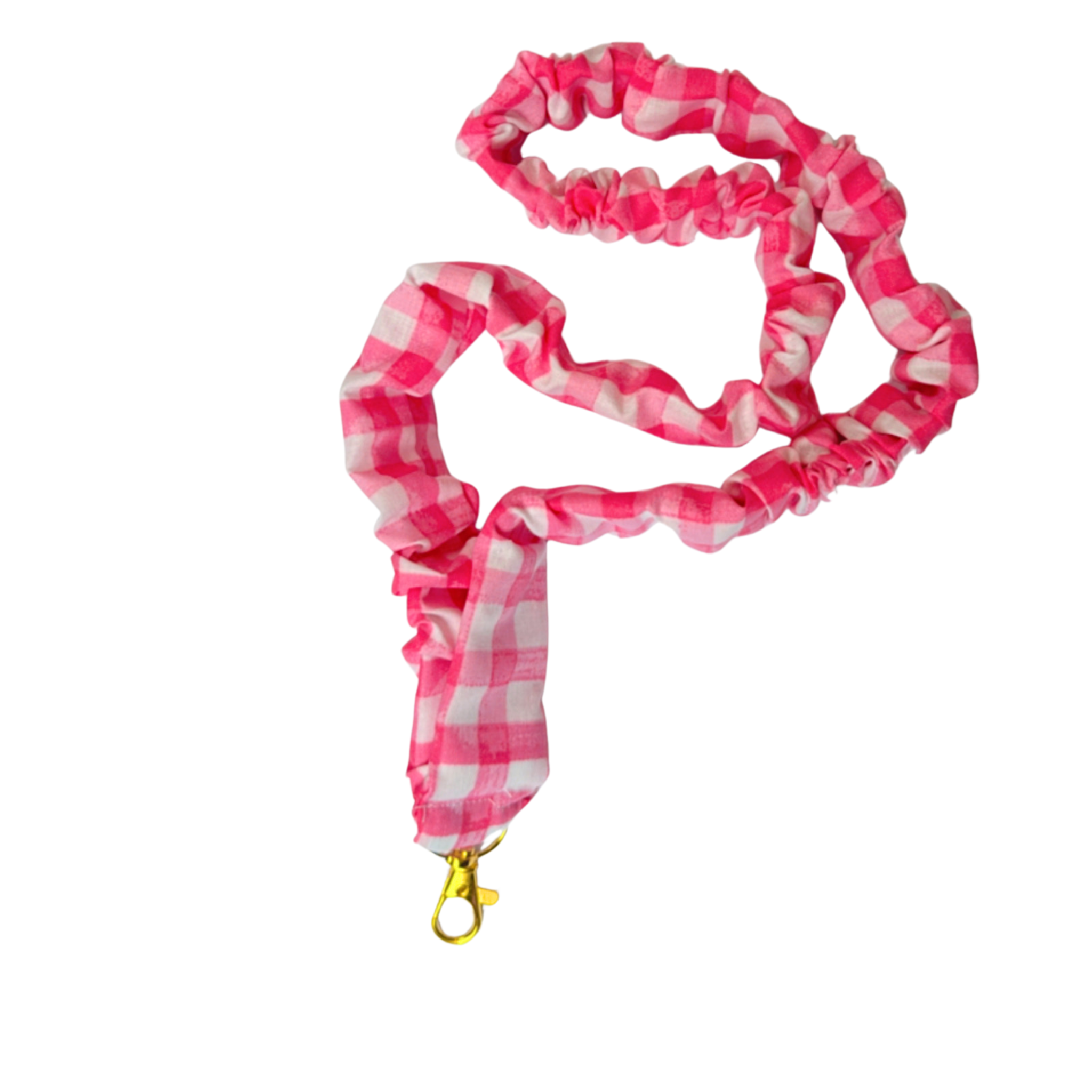 gingham scrunchie Lanyard