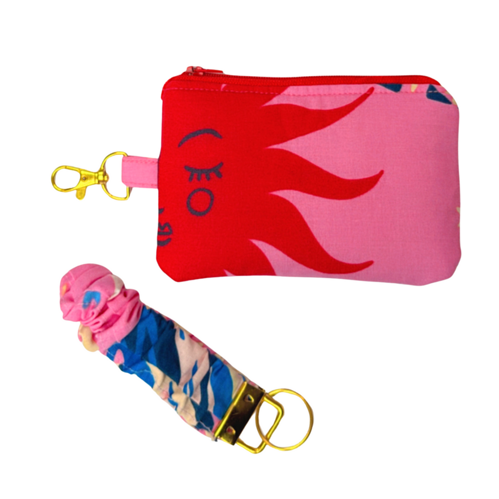 Le Soliel Scrunchie Keyring