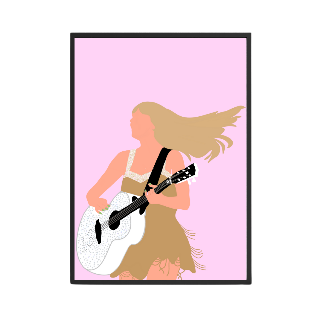 A4 Taylor Swift Print - October Studio Designs