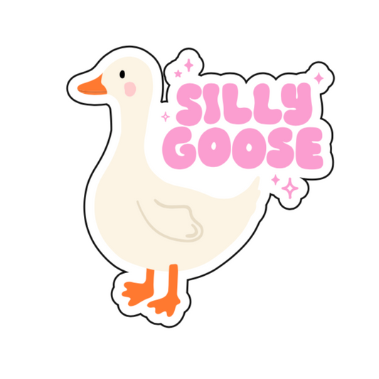 Silly Goose Sticker