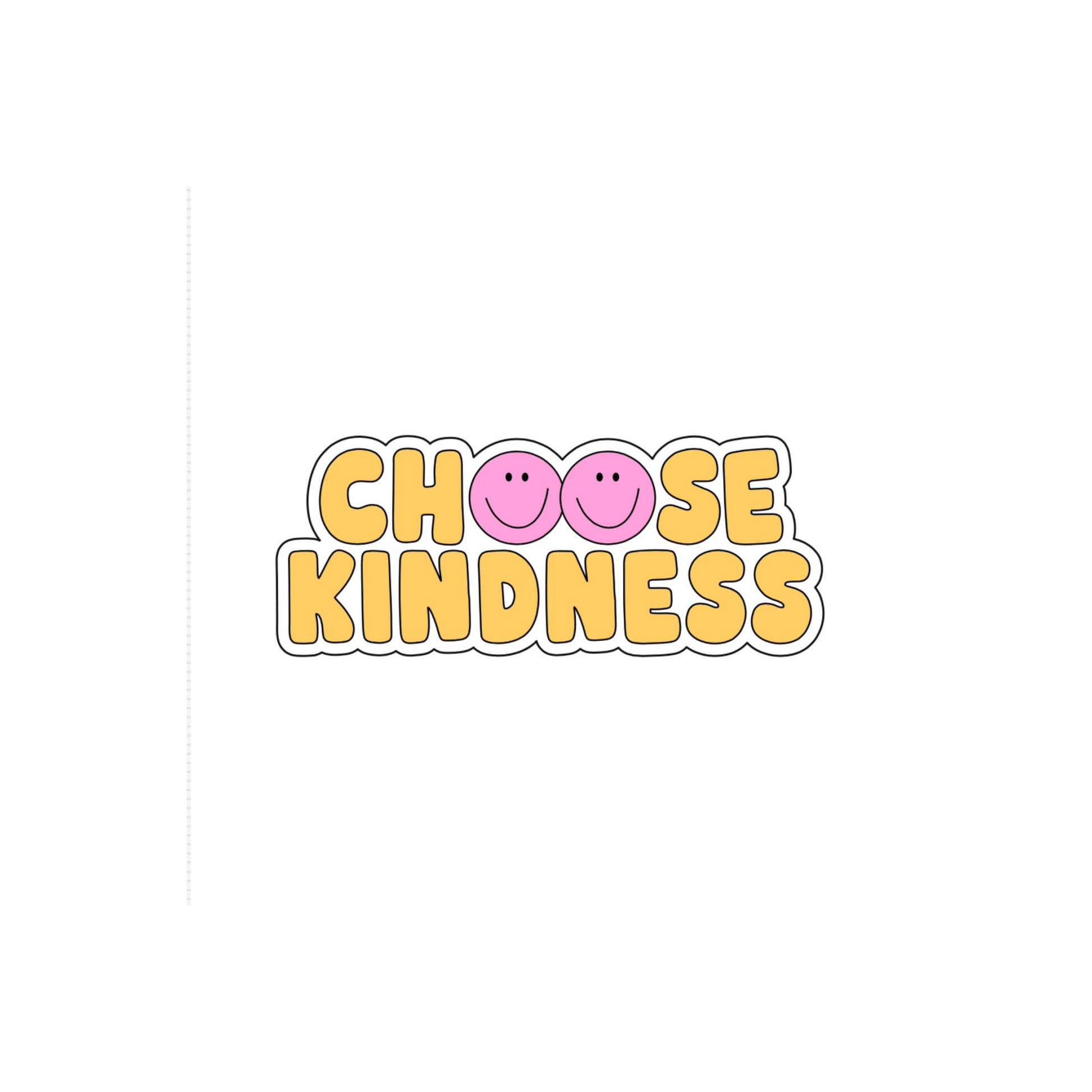 Choose Kindness Sticker - October Studio Designs