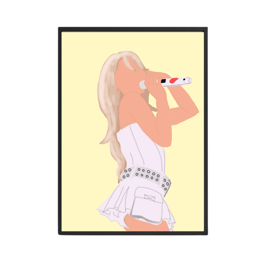 Sabrina Carpenter Print - October Studio Designs