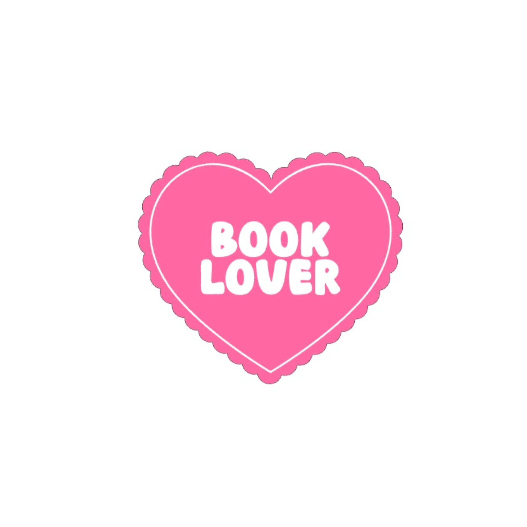 Book Lover Sticker - October Studio Designs