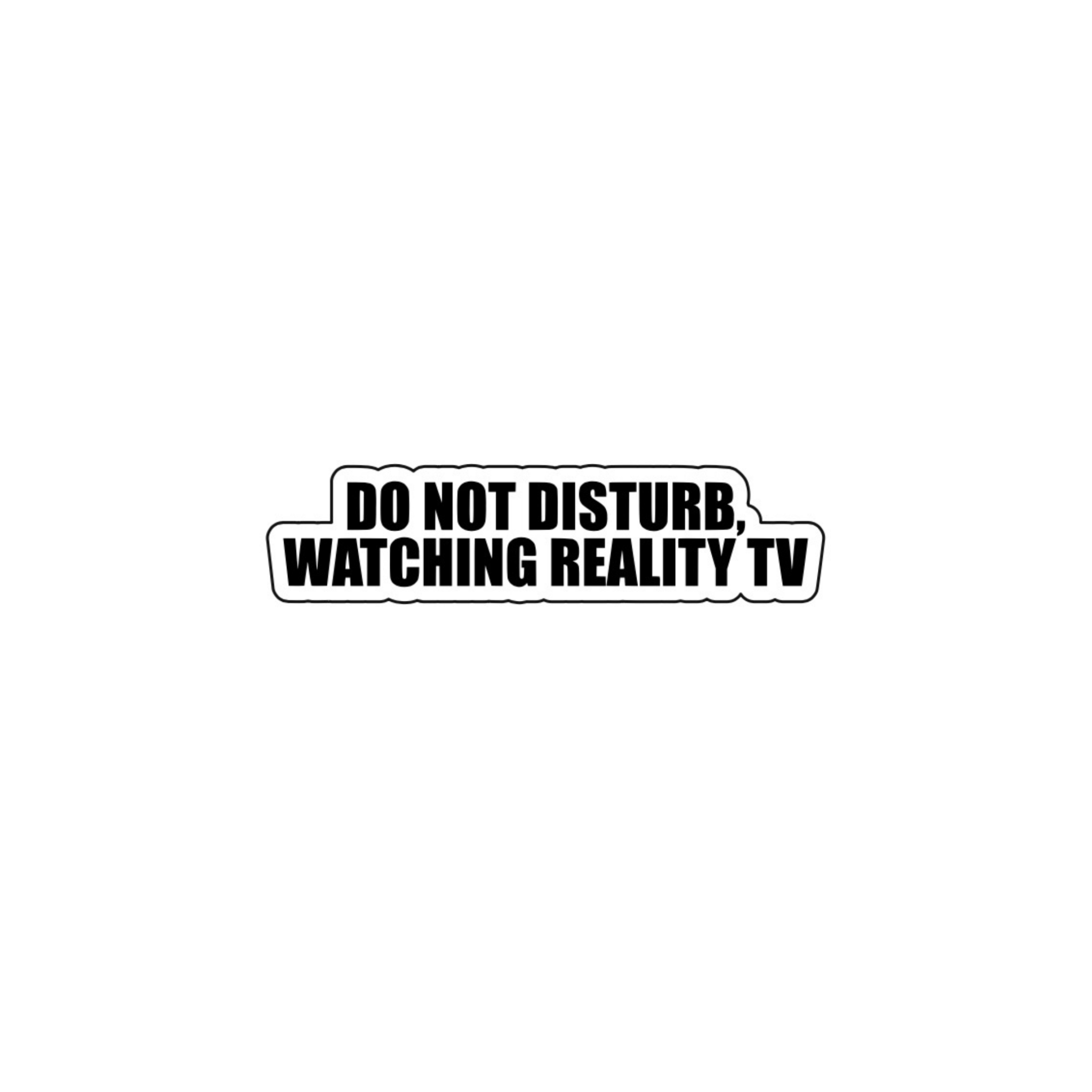 Reality Tv Sticker - October Studio Designs